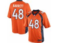 Youth Nike Denver Broncos #48 Shaquil Barrett Limited Orange Team Color NFL Jersey