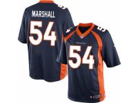 Youth Nike Denver Broncos #54 Brandon Marshall Navy Blue Alternate NFL Jersey