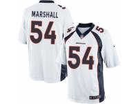 Youth Nike Denver Broncos #54 Brandon Marshall White NFL Jersey