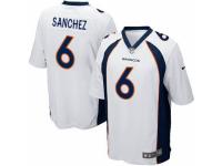 Youth Nike Denver Broncos #6 Mark Sanchez White Stitched NFL New Elite Jersey