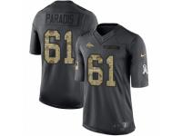 Youth Nike Denver Broncos 61 Matt Paradis Limited Black 2016 Salute to Service NFL Jersey