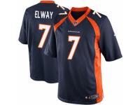 Youth Nike Denver Broncos #7 John Elway Navy Blue Alternate NFL Jersey