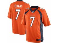 Youth Nike Denver Broncos #7 John Elway Orange Team Color NFL Jersey