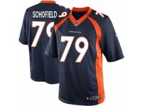 Youth Nike Denver Broncos #79 Michael Schofield Navy Blue Alternate NFL Jersey