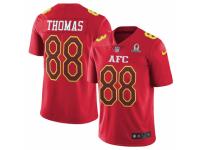 Youth Nike Denver Broncos #88 Demaryius Thomas Limited Red 2017 Pro Bowl NFL Jersey