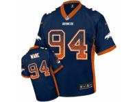 Youth Nike Denver Broncos #94 DeMarcus Ware Navy Blue Drift Fashion NFL Jersey