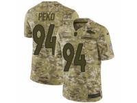 Youth Nike Denver Broncos #94 Domata Peko Limited Camo 2018 Salute to Service NFL Jersey