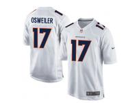 Youth Nike NFL Denver Broncos #17 Brock Osweiler Game White Jersey