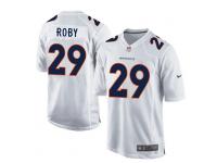 Youth Nike NFL Denver Broncos #29 Bradley Roby Game White Jersey