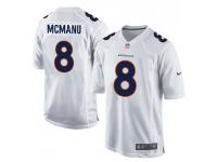 Youth Nike NFL Denver Broncos #8 Brandon McManus Game White Jersey