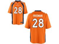 Youth Nike Orange Denver Broncos #28 Royce Freeman Game Jersey