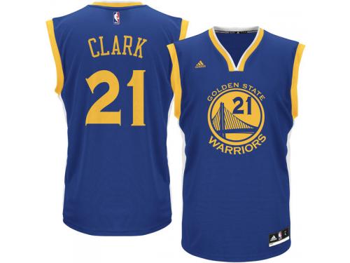 Ian Clark Golden State Warriors adidas Replica Jersey - Royal