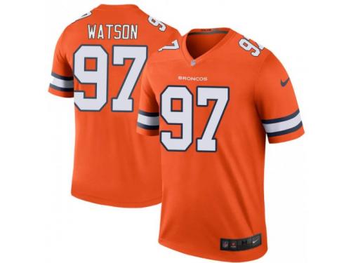 Legend Vapor Untouchable Men's Dekoda Watson Denver Broncos Nike Color Rush Jersey - Orange