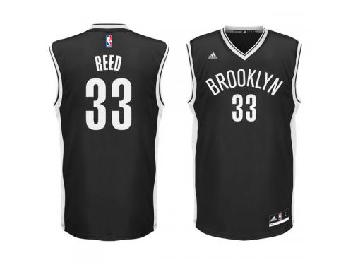 Willie Reed Brooklyn Nets adidas Replica Jersey - Black