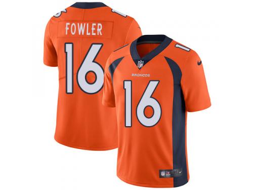 Youth Limited Bennie Fowler #16 Nike Orange Home Jersey - NFL Denver Broncos Vapor Untouchable