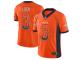 #3 Limited Drew Lock Orange Football Men's Jersey Denver Broncos Rush Drift Fashion