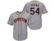 #54 Roberto Osuna Grey Baseball Road Youth Jersey Houston Astros Cool Base