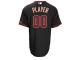 Arizona Diamondbacks Majestic Cool Base Custom Jersey - Black Red