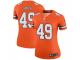 Legend Vapor Untouchable Women's Dennis Smith Denver Broncos Nike Color Rush Jersey - Orange