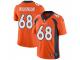 Limited Men's Elijah Wilkinson Denver Broncos Nike Team Color Vapor Untouchable Jersey - Orange