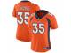Limited Women's Dymonte Thomas Denver Broncos Nike Team Color Vapor Untouchable Jersey - Orange