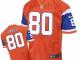 Men Nike Denver Broncos #80 James Casey Game Orange Jersey