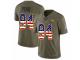 Men Nike Denver Broncos #94 Domata Peko Limited Olive/USA Flag 2017 Salute to Service NFL Jersey