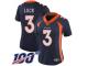 Nike Broncos #3 Drew Lock Navy Blue Alternate Women's Stitched NFL 100th Season Vapor Limited Jersey