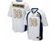 Nike Denver Broncos #18 Peyton Manning White Men's Stitched NFL Game Super Bowl 50 Collection Jersey