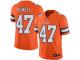 Nike Josey Jewell Limited Orange Men's Jersey - NFL Denver Broncos #47 Rush Vapor Untouchable