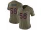 Women Nike Denver Broncos #58 Von Miller Limited Olive 2017 Salute to Service NFL Jersey