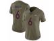 Women Nike Denver Broncos #6 Chad Kelly Limited Olive 2017 Salute to Service NFL Jersey