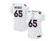 Women Nike NFL Denver Broncos #65 Louis Vasquez Game White Jersey