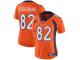 Women's Limited Jeff Heuerman #82 Nike Orange Home Jersey - NFL Denver Broncos Vapor Untouchable