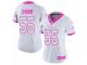 Women's Nike Denver Broncos #55 Bradley Chubb Limited White-Pink Rush Fashion NFL Jersey
