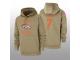 Youth 2019 Salute to Service John Elway Broncos Tan Sideline Therma Hoodie Denver Broncos