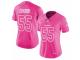 Youth Girl Nike Denver Broncos #55 Bradley Chubb Limited Pink Rush Fashion NFL Jersey