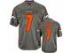 Youth Nike Denver Broncos #7 John Elway Grey Vapor NFL Jersey