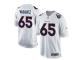 Youth Nike NFL Denver Broncos #65 Louis Vasquez Game White Jersey